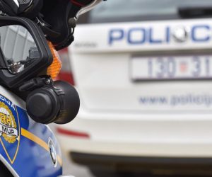 20.03.2017., Sibenik -
Policijske oznake na sluzbenim vozilima.
Photo: Hrvoje Jelavic/PIXSELL