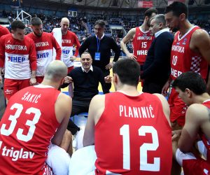 21.02.2020., Zagreb - KC Drazen Petrovic, kvalifikacije za Europsko prvenstvo, FIBA EuroBasket 2021, kosarkaska utakmica Hrvatska - Svedska. 
Photo: Marko Lukunic/PIXSELL