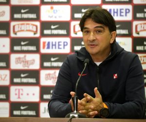 22.03.2021., Zagreb - Izbornik hrvatske nogometne reprezentacije Zlatko Dalic odrzao je konferenciju za medije. Photo: Goran Stanzl/PIXSELL