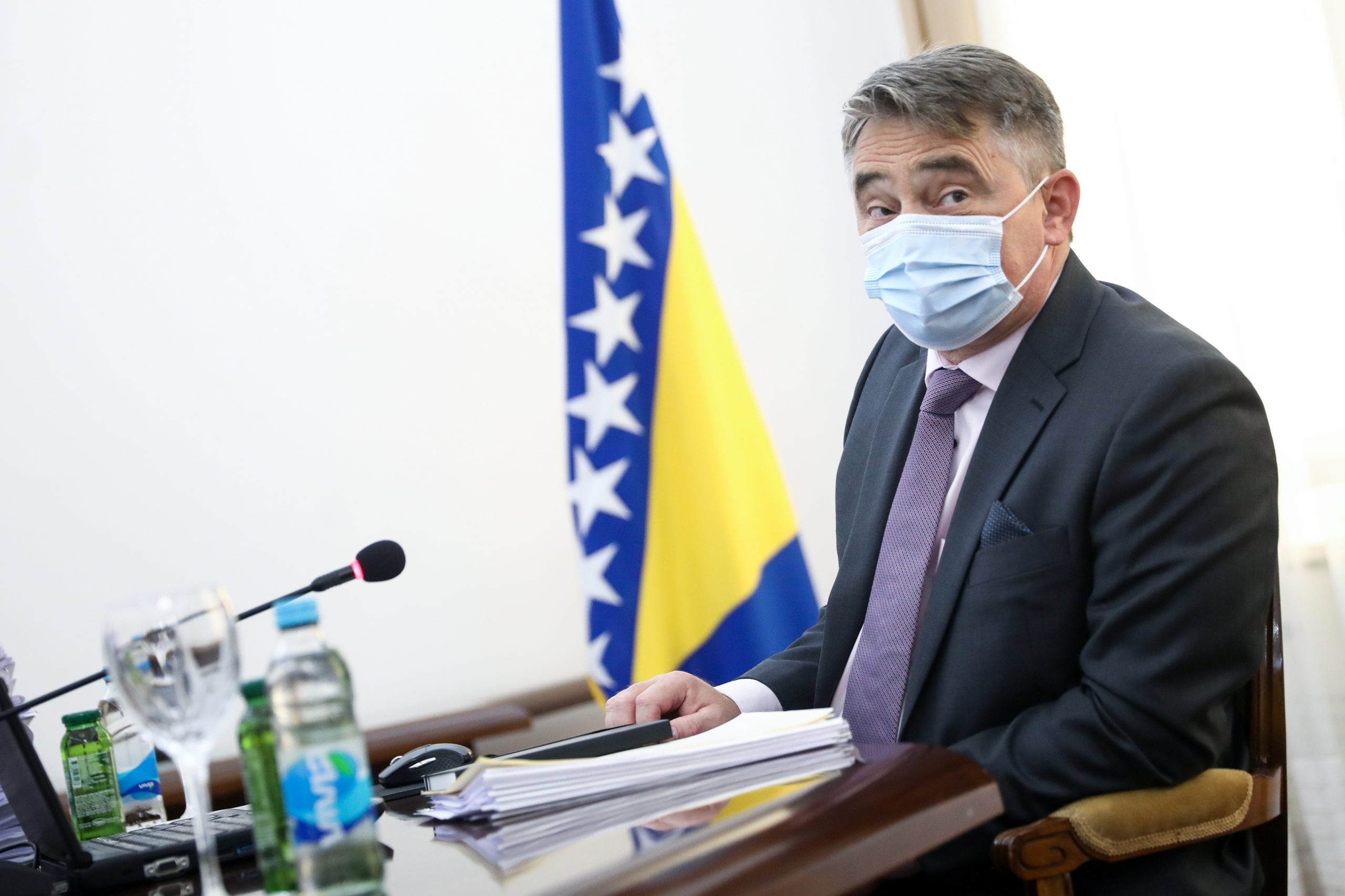 22.07.2020., Sarajevo, Bosna i Hercegovina - Redovna sjednica Predsjednistva Bosne i Hercegovine. Zeljko Komsic
Photo: Armin Durgut/PIXSELL