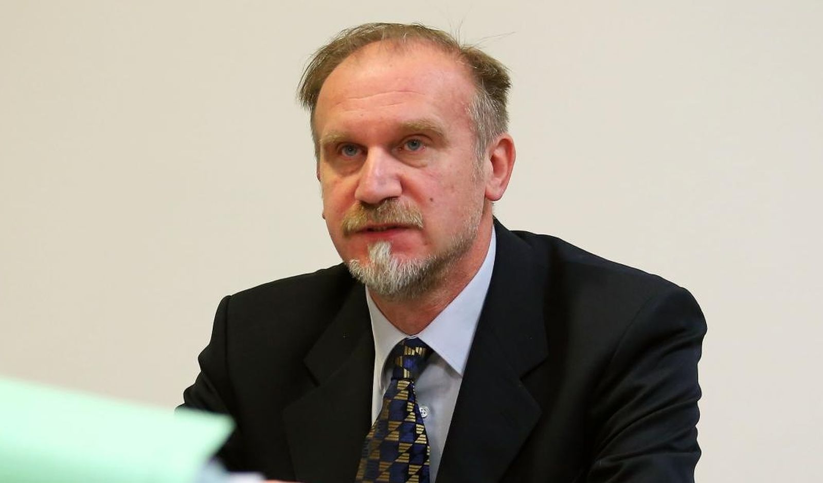 22.12.2016., Zagreb - Drzavno sudbeno vijece obavlja razgovore s kandidatima za predsjednika Zupanijskog suda u Zagrebu.  Zeljko Saric. 
Photo: Jurica Galoic/PIXSELL