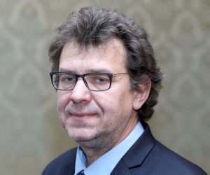 23.01.2018., Zagreb - Predsjednik Vlade Republike Hrvatske Andrej Plenkovic sastao se u Banskim dvorima s predsjednikom Hrvatskog nacionalnog vijeca u Republici Srbiji Slavenom Bacicem i predsjednikom Demokratskog saveza Hrvata u Vojvodini i zastupnikom u Narodnoj skupstini Republike Srbije Tomislavom Zigmanovim. Tomislav Zigmanov.
Photo: Patrik Macek/PIXSELL