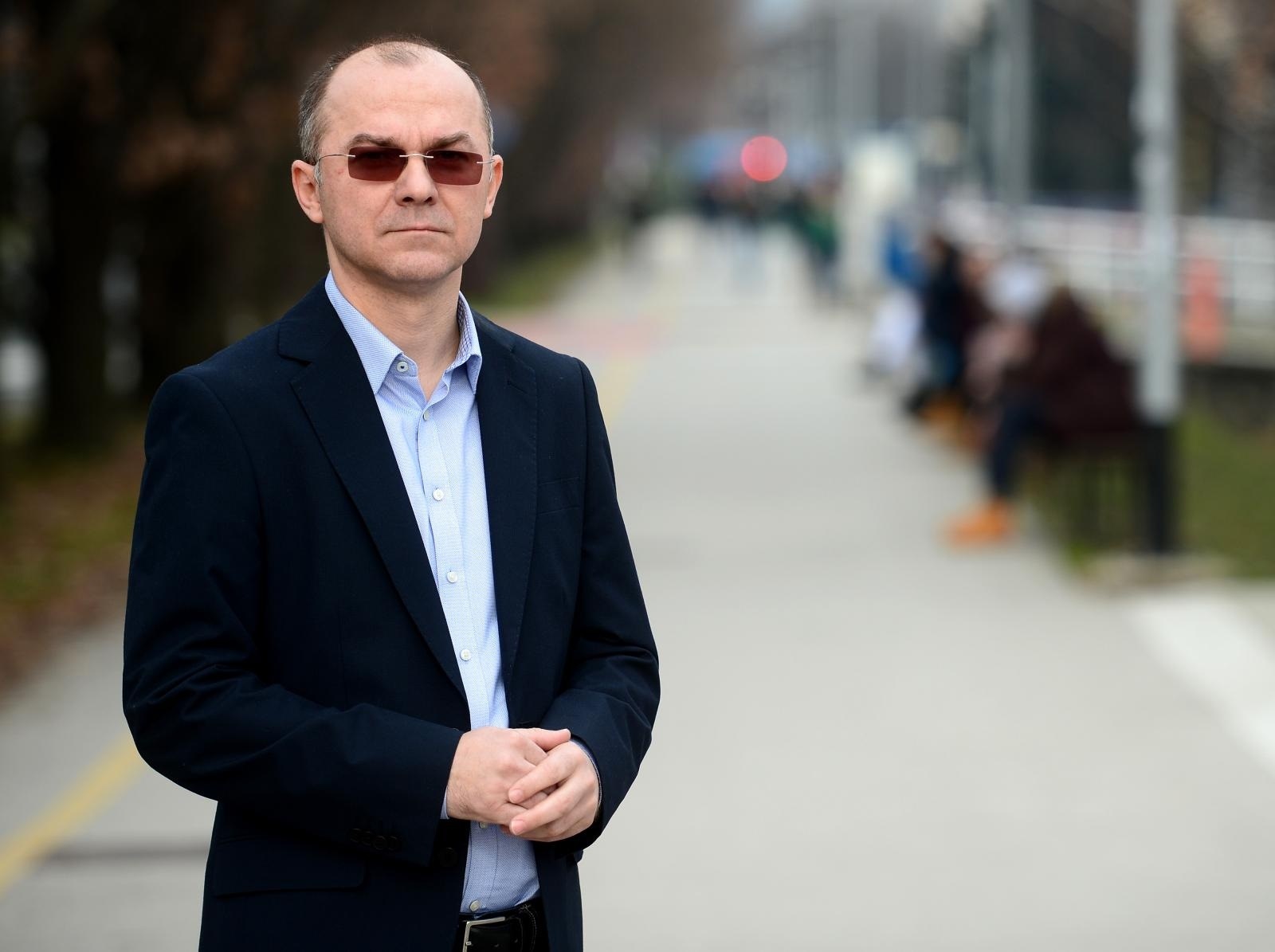 23.01.2018., Zagreb - Dragan Bagic, doktor znanosti iz podrucja drustvenih znanosti, polje sociologija, grana posebne sociologije, docent na Odsjeku za sociologiju Filozofskog fakulteta u Zagrebu. Photo: Marko Prpic/PIXSELL