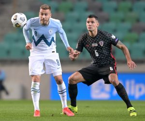 24.03.2021., Ljubljana, Slovenija - Slovenija i Hrvatska u kvalifikacijskoj utakmici za FIFA svjetsko nogometno prvenstvu u Kataru. Photo: Igor Soban/PIXSELL