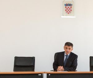 25.10.2017., Osijek - Zupanijski sud u Osijeku danas ima svoj "Dan otvorenih vrata" koji se tradicionalno obiljezava 25. listopada, na Europski dan pravosudja. Zvonko Vrban, sudac Zupanijskog suda u Osijeku. 
Photo: Dubravka Petric/PIXSELL
