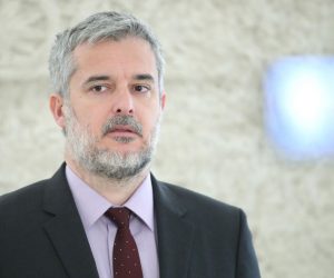 26.02.2021., Zagreb - Hrvatski sabor. Nino Raspudic obratio se medijima na temu aktualnosti oko BDP-a. Photo: Sanjin Strukic/PIXSELL