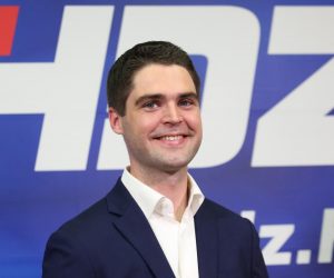 26.05.2019. , Zagreb -  Docek izbornih rezultata u sredisnjici HDZ-a na Trgu zrtava fasizma.Karlo Ressler. Photo: Marko Prpic/PIXSELL