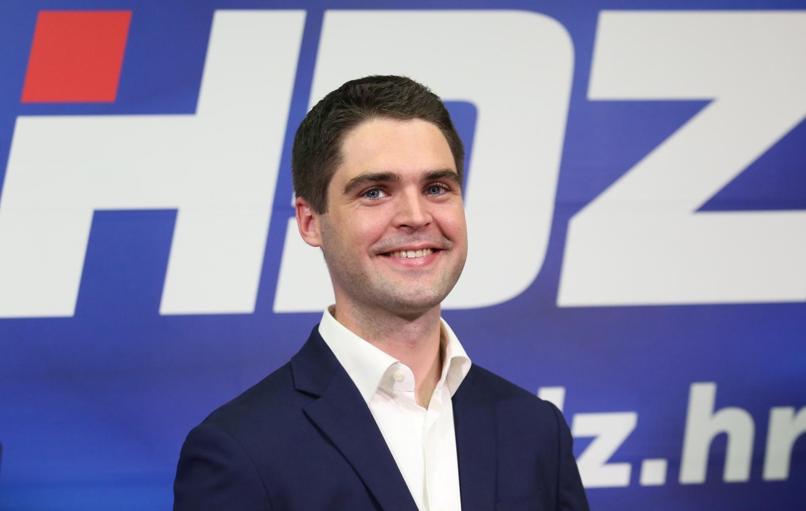 26.05.2019. , Zagreb -  Docek izbornih rezultata u sredisnjici HDZ-a na Trgu zrtava fasizma.Karlo Ressler. Photo: Marko Prpic/PIXSELL