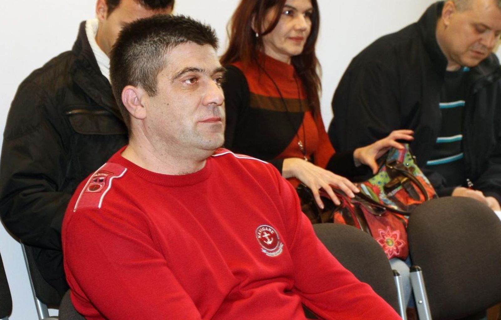 27.01.2014., Split - Presuda Frani Lozicu, SDP-ovom nacelniku Opcine Milna. Terete ga da je dva puta prodao isto opcinsko zemljiste. 
Photo: Ivana Ivanovic/PIXSELL