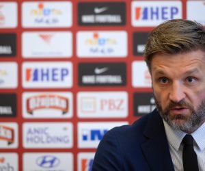 28.10.2019., Zagreb - Konferencija za medije Hrvatskog nogometnog saveza. Izbornik hrvatske mlade reprezentacije Igor Biscan objavio je popis kandidata za nadolazece utakmice mlade reprezentacije protiv Litve i Ceske.Photo: Marko Prpic/PIXSELL