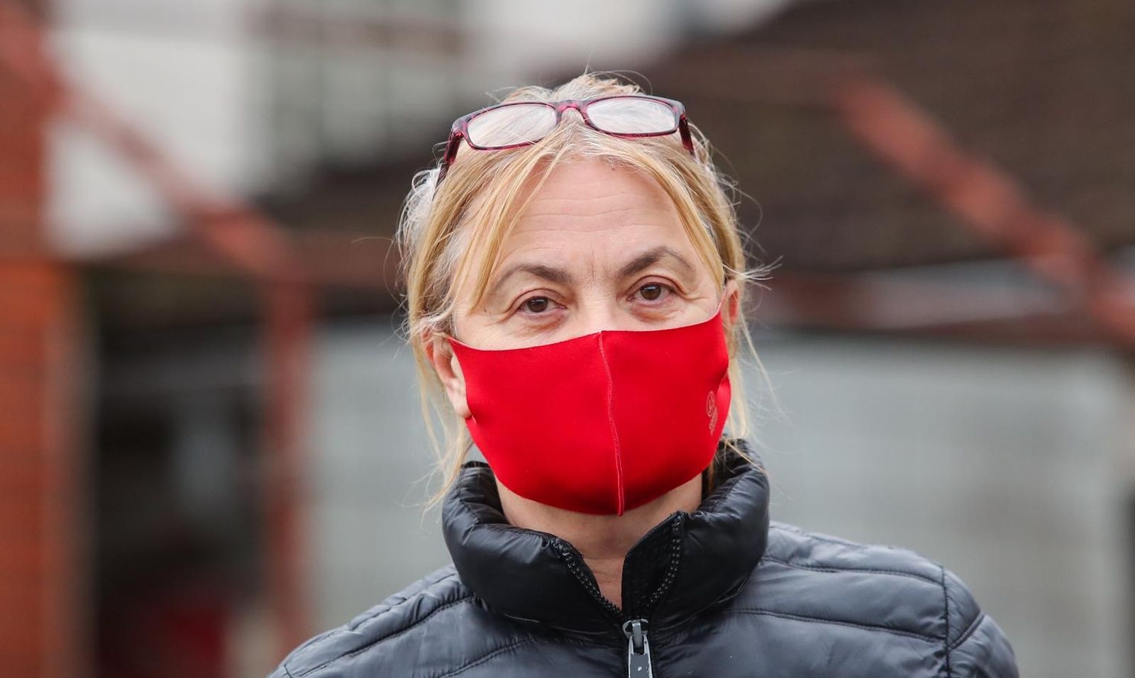 28.12.2020., Glina- Posljedice jutarnjeg potresa vidljive na kucama gradjana. Zamjenica gradonacelnika Gline Branka Baksic Mitic. 
Photo: Luka Stanzl/PIXSELL