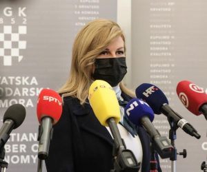 30.11.2020., Zagreb,  povodom virtualne konferencije o investicijama u sport koja se odrzala u HGK sudionicima se  se uvodno obratio predsjednik Hrvatske gospodarske komore Luka Burilovic, predsjednik Hrvatskog olimpijskog odbora Zlatko Matesa, ministrica turizma i sporta Nikolina Brnjac, ministar financija Zdravko Maric i clanica Međunarodnog olimpijskog odbora Kolinda Grabar Kitarovic.
Photo: Robert Anic/PIXSELL