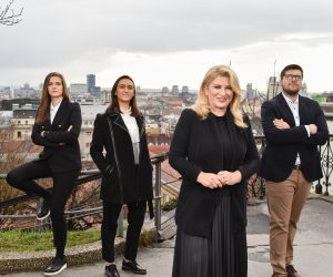 23.01.2021., Zagreb - Vesna Skare Ozbolt, kandidatkinja za gradonacelnicu Zagreba. 

Photo: Sasa Zinaja/NFoto