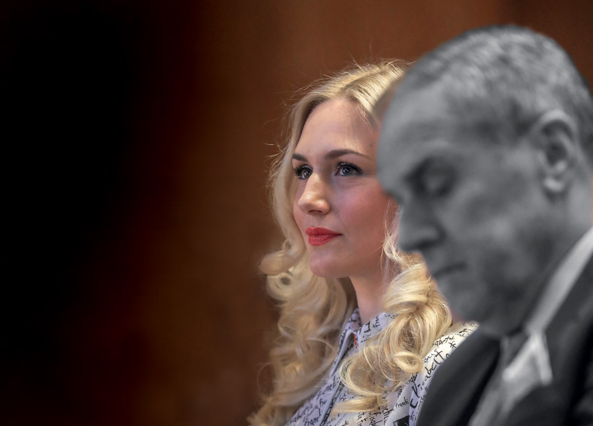 Zagreb: 2. Izborna skupština Mladi 365, Stranke rada i solidarnosti  02.02.2019., Zagreb - U maloj dvorani KD Vatroslava Lisinskog odrzana je 2. Izborna skupstina Mladi 365, Stranke rada i solidarnosti. Natalija Prica Oreski.
Photo: Slavko Midzor/PIXSELL