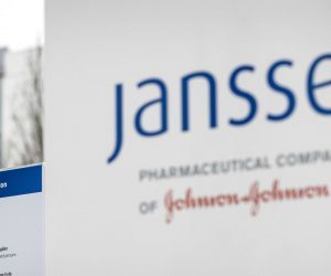 epa09065019 Exterior view of the pharmaceutical company Janssen in Leiden, The Netherlands, 10 March 2021. The European regulator, the European Medicines Agency (EMA), is expected to issue an decision soon on the vaccine against COVID-19 that has been developed by the Janssen pharmaceutical company. The Netherlands has ordered more than 11 million doses of the Leiden vaccine. The vaccine requires only one dose in order to immunise recipients against coronavirus.  EPA/SEM VAN DER WAL