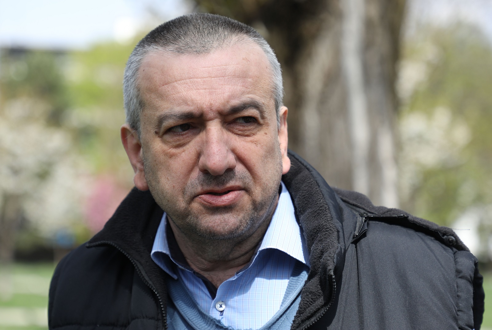 Zagreb, 07.04.2021. - Novi sindikat održao je konferenciju za medije na temu "Objava novog modela izračuna 'Europske dostojanstvene plaće' (European Floor Wage) – korak naprijed u odnosu na sindikalnu košaricu". Na fotografiji Mario Iveković. foto HINA/ Lana SLIVAR DOMINIĆ/ lsd
