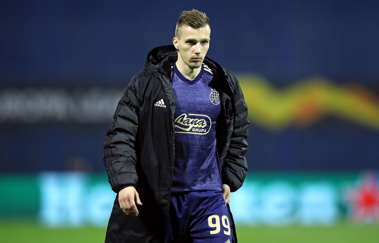 Zagreb, 08.04.2021 - Prva utakmica četvrtfinala Europa nogometne lige: Dinamo - Villarreal. Na slici Mislav Oršić.
foto HINA/ Damir SENČAR/ ds