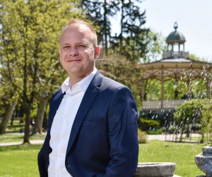 22.04.2021., Koprivnica - Misel Jaksic, gradonacelnik Koprivnice.

Photo Sasa ZinajaNFoto