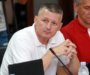 01.08.2017., Split - Zgrada Banovine, sjednica Gradskog vijeca. Jakov Prkic.
Photo: Miranda Cikotic/PIXSELL
