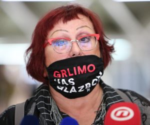 01.10.2020., Zagreb - U sklopu obiljezavanja Medjunarodnog dana starijih osoba u Ministarstvu rada, mirovinskoga sustava, obitelji i socijalne politike odrzala se konstituirajuca sjednica Nacionalnog vijeca za umirovljenike i starije osobe. Jasna Petrovic Photo: Marko Prpic/PIXSELL