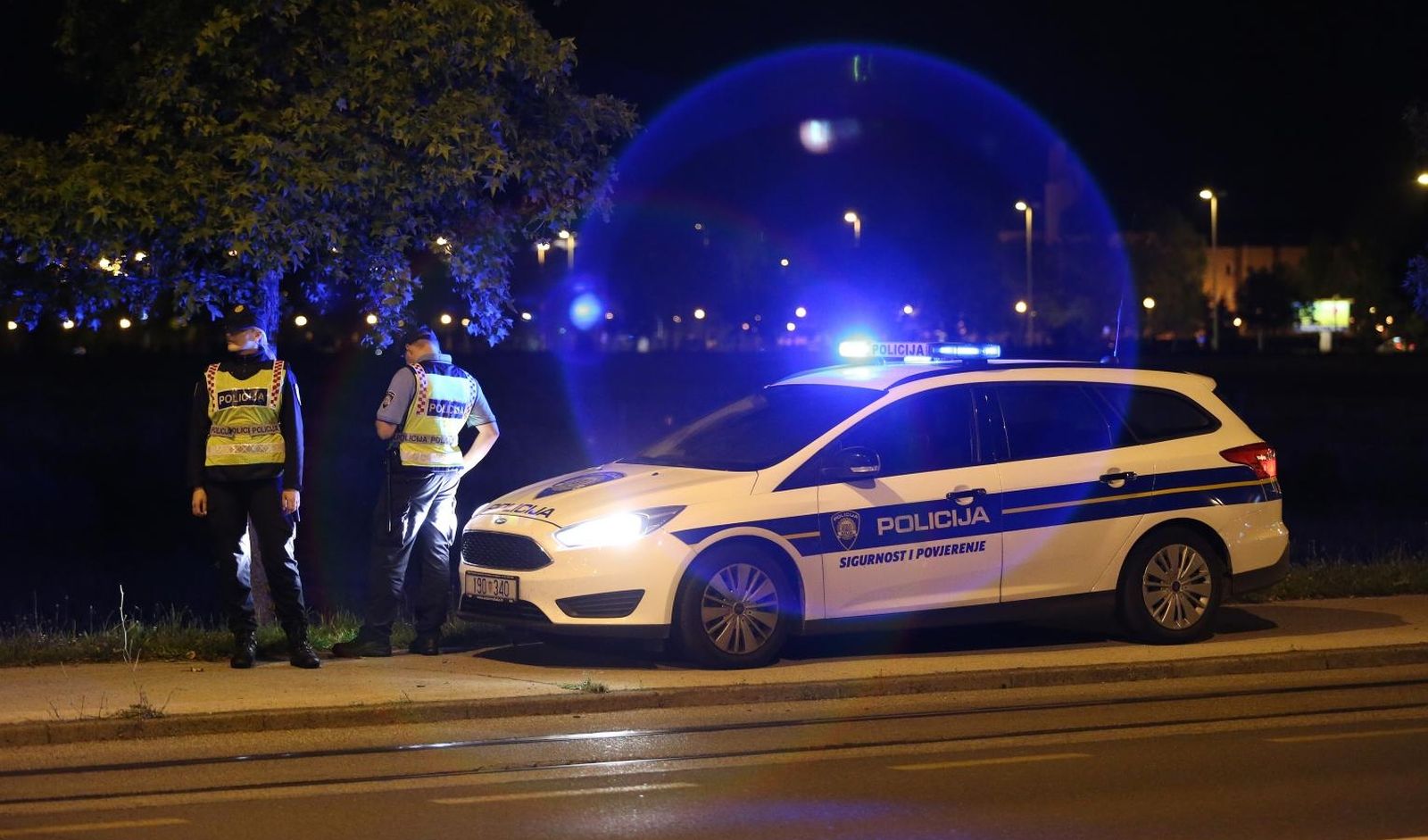 02.06.2019., Zagreb - Prometna nesreca u Maksimirskoj ulici u kojoj su sudjelovala dva automobila. Policijski ocevid je u tijeku. 
Photo: Luka Stanzl/PIXSELL