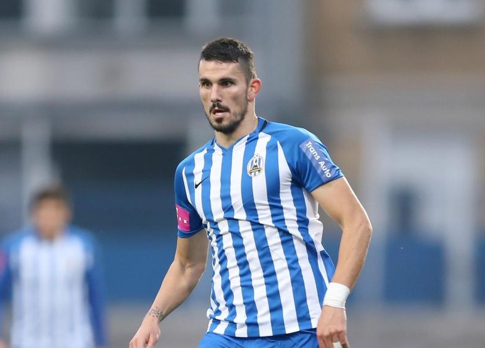 Zagreb: Lokomotiva i Istra sastali se u 13. kolu HT Prve lige 03.11.2018., stadion u Kranjcevicevoj ulici, Zagreb - Hrvatski Telekom Prva liga, 13. kolo, NK Lokomotiva - NK Istra 1961. Toni Datkovic. 
Photo: Luka Stanzl/PIXSELL