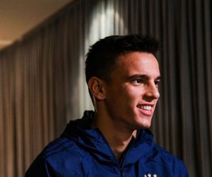 04.11.2019. Zagreb - Dominik Livakovic, Nikola Moro i Bruno Petkovic najavili utakmicu protiv Sahtara  Photo: Josip Regovic/PIXSELL