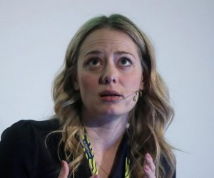 04.12.2019., Zagreb - Kaptol Butique Cinema, KOMferencija, konferencija o odnosima s javnoscu i novim tehnologijama. Panel. Razgovor s Jelenom Veljacom o celebrity aktivizmu. Panelist: Jelena Veljaca, moderator: Violeta Colic. 
Photo: Goran Stanzl/PIXSELL