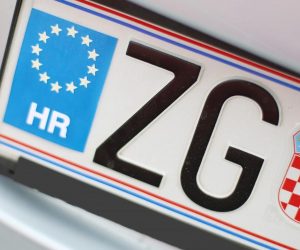05.04.2016., Zagreb - Registarske oznake za vozila u Hrvatskoj.
Photo: Borna Filic/PIXSELL