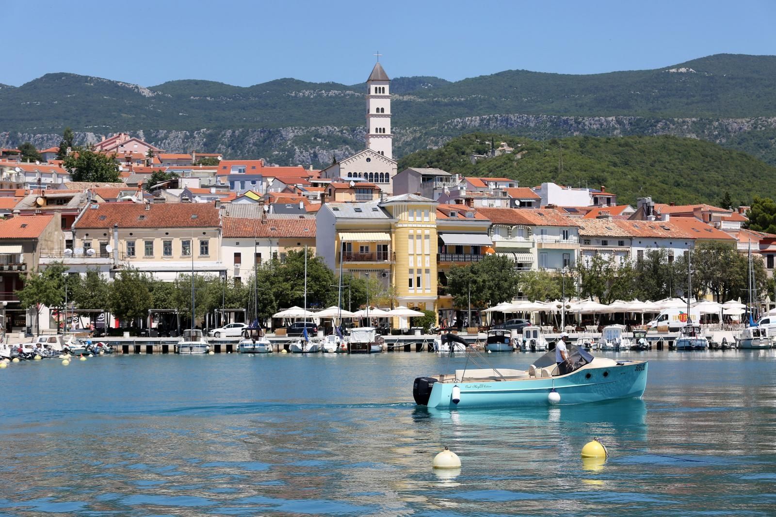 09.07.2020., Crikvenica - Ilustracije za turisticku patrolu.
Photo: Goran Kovacic/PIXSELL