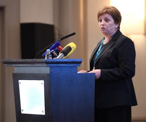 09.10.2019., Zagreb - U hotelu Sheraton odrzala se X. konferencija socijalnih radnika pod sloganom "Drugi i drugaciji". Stefica Karacic
Photo: Marko Lukunic/PIXSELL