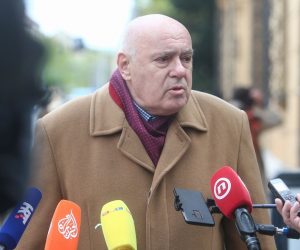 10.04.2021., Zagreb - U povodu 80. godisnjice proglasenja NDH odrzana je spomen setnja Zagrebackim ulicama.
Photo: Matija Habljak/PIXSELL