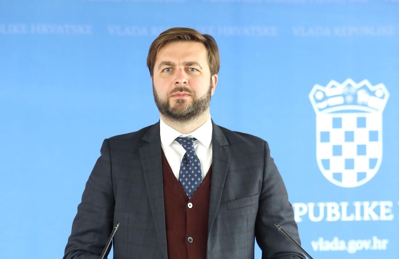 11.03.2021., Zagreb - Ministar Tomislav Coric obratio je medijima nakon sjednice Vlade.
Photo: Patrik Macek/PIXSELL