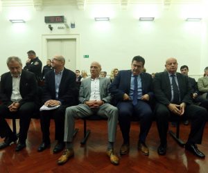 Zagreb: Suđenje za aferu Agram na Županijskom sudu 11.10.2018., Zagreb - Na Zupanijskom sudu zapocelo je sudjenje za aferu Agram. Milan Bandic, Slobodan Ljubicic, Petar Pripuz, Ivan Tolic, Miljenko Benko.
Photo: Borna Filic/PIXSELL