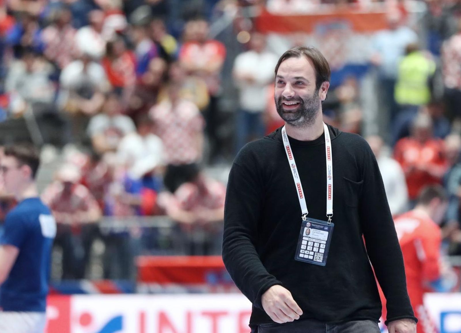 13.01.2020., Stadthalle Graz, Graz, Austrija - Europsko rukometno prvenstvo, skupina A, 3. kolo, Srbija - Hrvatska. Ivano Balic Photo: Slavko Midzor/PIXSELL