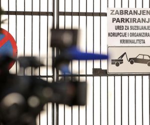 15.2.2021., Zagreb - Milenko Basic i Dragan Stipic, osumnjiceni u aferi Vjetroelektarne dolaze iz pritvora u Remetincu u zgradu USKOK-a u Vlaskoj gdje bi trebali iznijeti obranu. 
Photo: Goran Stanzl/PIXSELL