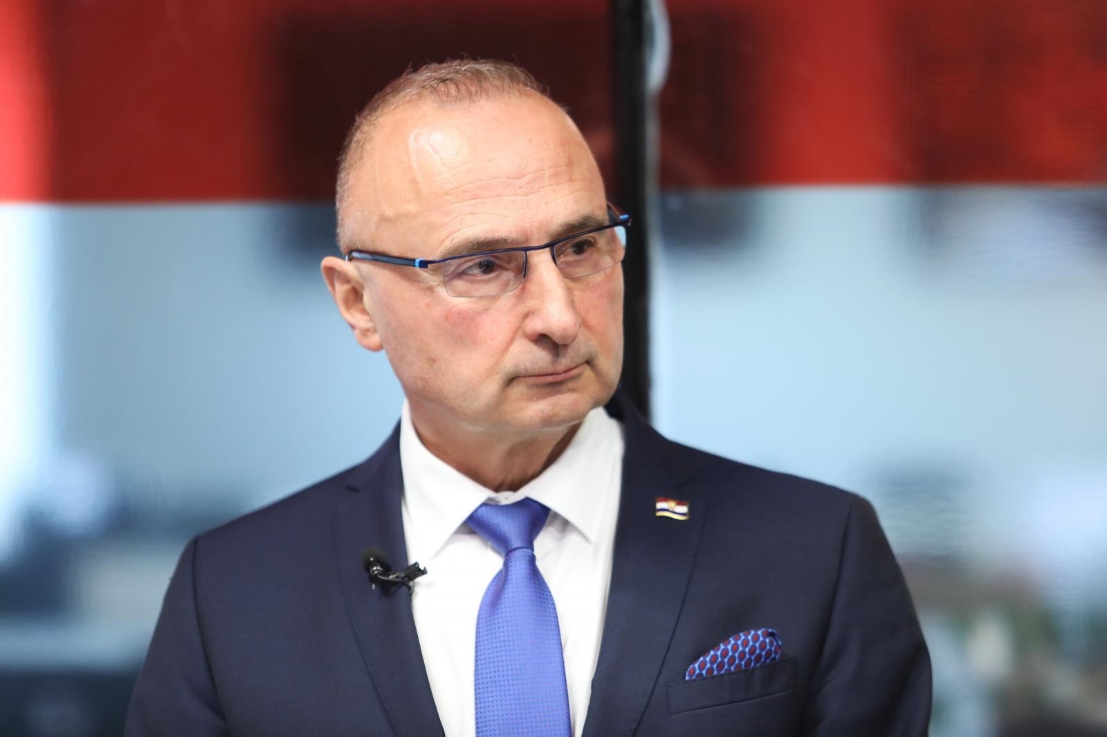 15.02.2021.Zagreb- Goran Grlic Radman, ministar Europskih i vanjskih poslova.
Photo: Boris Scitar/Vecernji list/PIXSELL