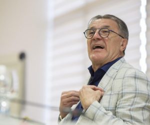 16.03.2021. Mostar, Bosna i Hercegovina - Zdravko Mamic nakon potvrdjene zatvorske kazne sazvao konferenciju za medije.
Photo: Denis Kapetanovic /PIXSELL