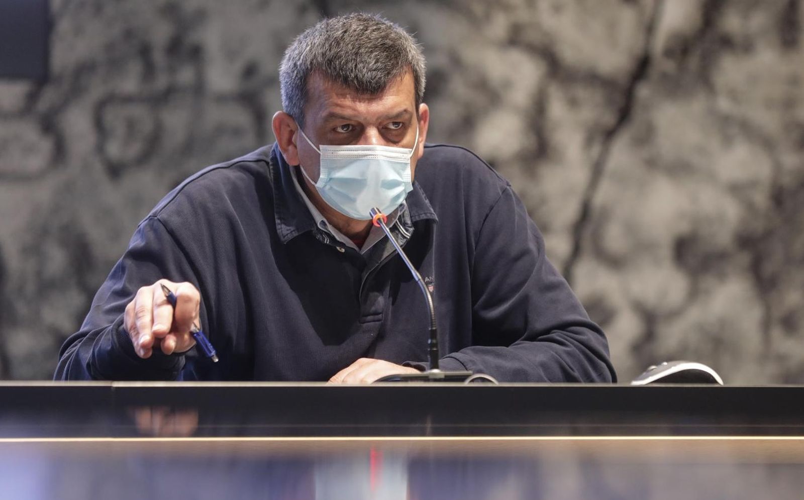 05.02.2021., Zagreb, konferencija za medije Stozera civilne zastite RH
Konferenciji su nazocili, ministar Vili Beros, ministar Davor Bozinovic, dr Bernard Kaic, prof.dr Alemka Markotic i prim Vera Katalinic Jankovic
Photo: Robert Anic/PIXSELL