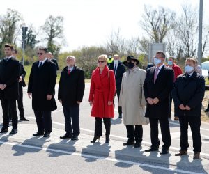 17.04.2021., Marcana - Svecano obiljezena 100. godisnjica Prostinske bune, prvog antifasistickog ustanka u svijetu.
Photo: Sasa Miljevic/PIXSELL