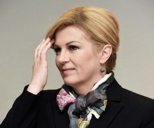 17.12.2016., Sveti Martin na Muri - Predsjednica Kolinda Grabar Kitarovic te zupani Matija Posavec i Predrag Stromar odrzali konferenciju za medije, a potom prisustvovali susretu sefova diplomatskih misija.
Photo: Vjeran Zganec Rogulja/PIXSELL