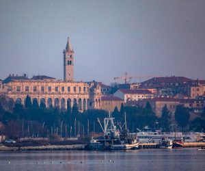 18.02.2021., Pula - 
Zalazak sunca. Photo: Srecko Niketic/PIXSELL