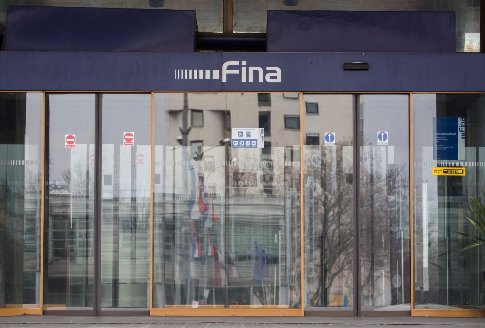 18.03.2018., Zagreb - Zgrada Fine u Ulici grada Vukovara. Photo: Filip Kos/PIXSELL