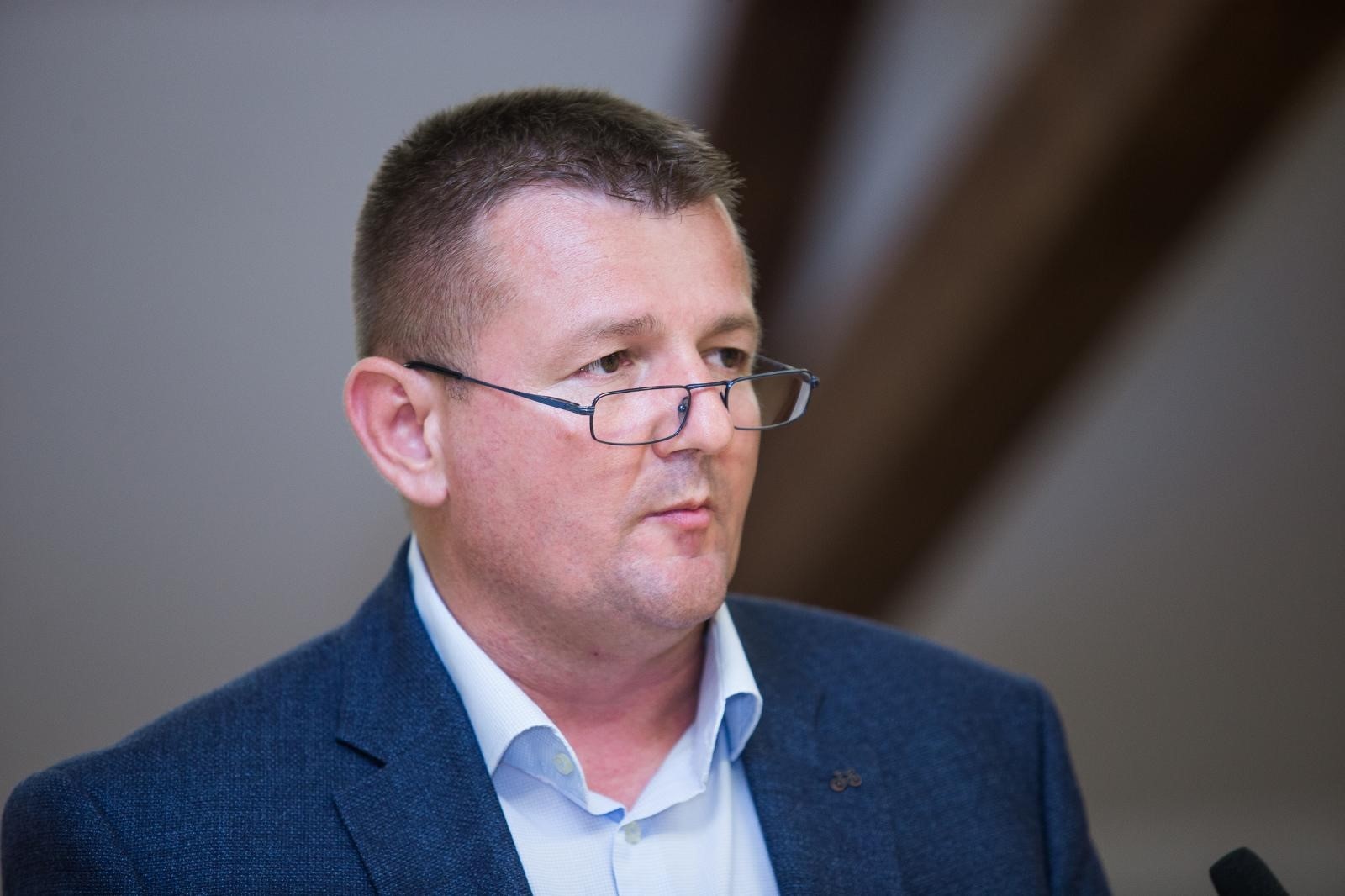18.06.2019., Virovitica - Sjednica Gradskog vijeca Virovitice na kojoj su tema bili pronevjera novca i tragicna smrt procelnika gradskog Ureda za gospodarstvo i financije Sinise Palma. Photo: Davor Javorovic/PIXSELL