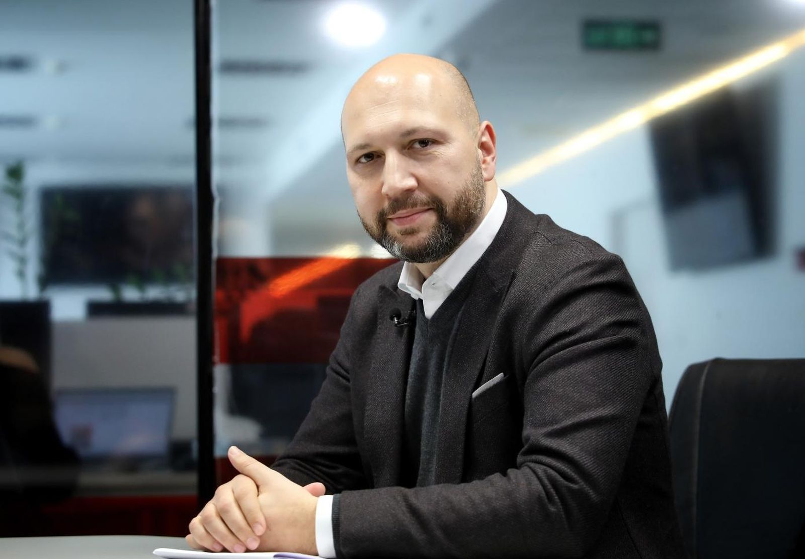 19.02.2021.Zagreb- Mihael Zmajlovic, SDP-ov kandidat za zupana.
Photo: Boris Scitar/Vecernji list/PIXSELL