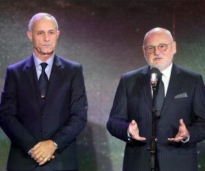 19.12.2019., Zagreb, Hotel Westin - Veliki dan hrvatskog sporta, dodjela nagrada najuspjesnijim sportasima, sportasicama i ekipama u organizaciji Hrvatskog olimpijskog odbora.  Josip Cop i Zlatko Matesa.
Photo: Igor Kralj/PIXSELL