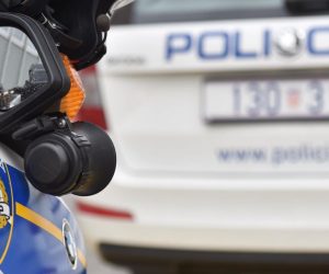 20.03.2017., Sibenik -
Policijske oznake na sluzbenim vozilima.
Photo: Hrvoje Jelavic/PIXSELL