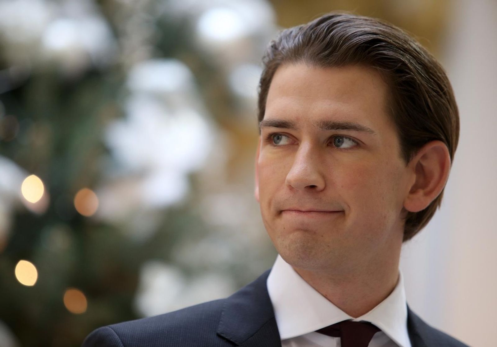 20.12.2013., Zagreb - Austrijski ministar vanjskih poslova Sebastian Kurz u prvom sluzbenom posjetu ministrici vanjskih poslova RH Vesni Pusic. 
Photo: Jurica Galoic/PIXSELL