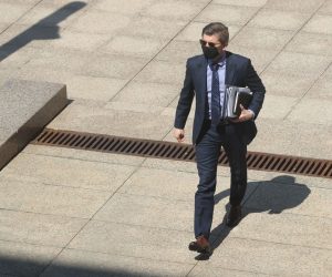 21.04.2021., Zagreb - Ministri dolaze na sjednicu uzeg kabineta Vlade RH u NSK.  Photo:Zeljko Lukunic/PIXSELL
