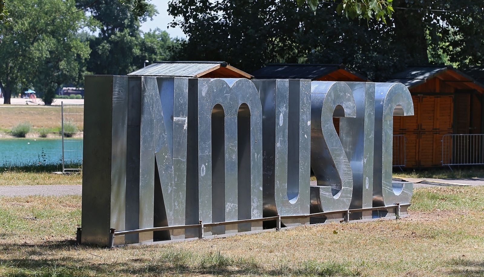 Zagreb: Završne pripreme za INmusic festival 21.06.2018., Zagreb - Na Jarunu su u tijeku zavrsne pripreme za INmusic festival. Photo: Jurica Galoic/PIXSELL